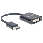 Adaptador DisplayPort a DVI-D Manhattan 152228 - Activo, 10.8 Gbps