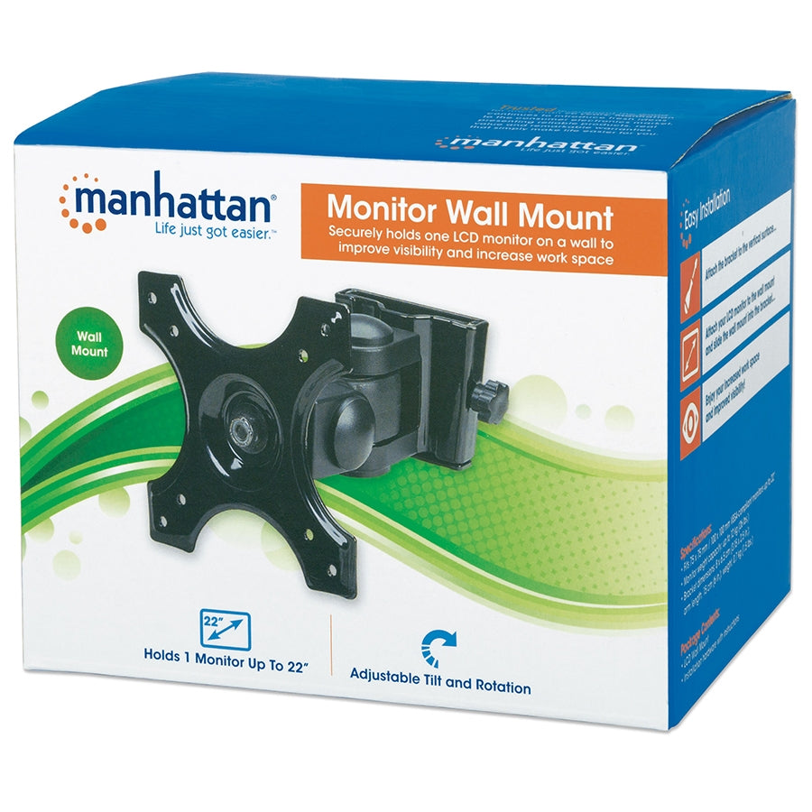 Soporte Monitor Manhattan 432351 - Articulado Pared 13 a 32 Pulgadas