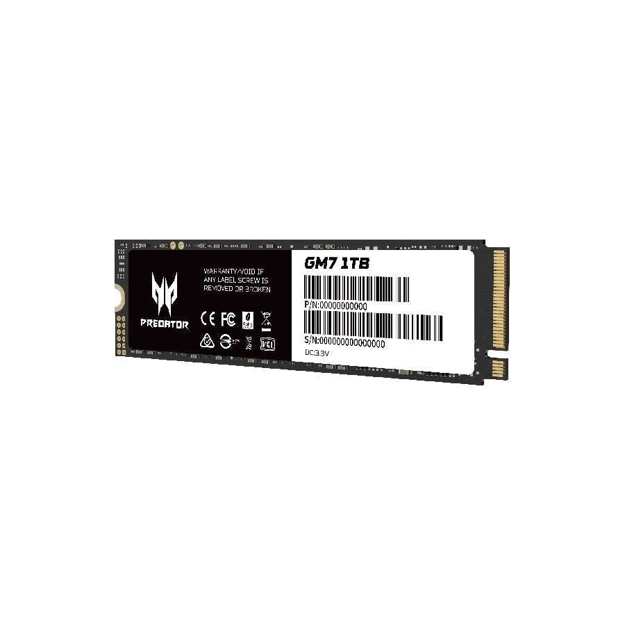 SSD Predator GM7 1TB M.2 NVMe PCIe 4.0 - Lectura 7200 MB/s Imagen secundaria del producto
