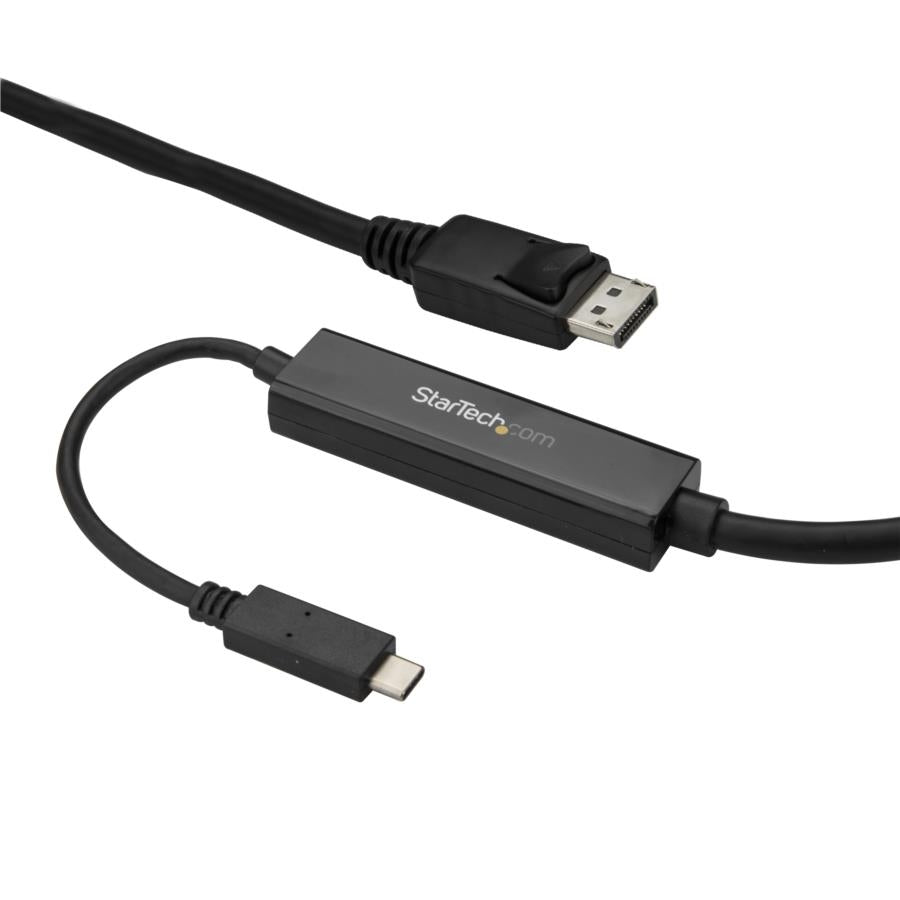 Cable Adaptador USB-C a DisplayPort 3M StarTech 4K 60Hz - Negro