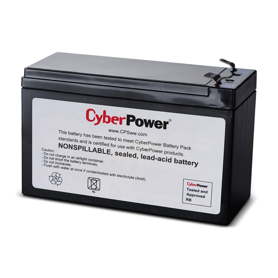 Batería de Reemplazo Cyberpower RB1290 12V 9AH - Sellada, Recargable Imagen principal del producto