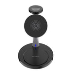 Cargador inalámbrico Acteck Energon S-Mate CI740 - 15W, Qi, 3 dispositivos