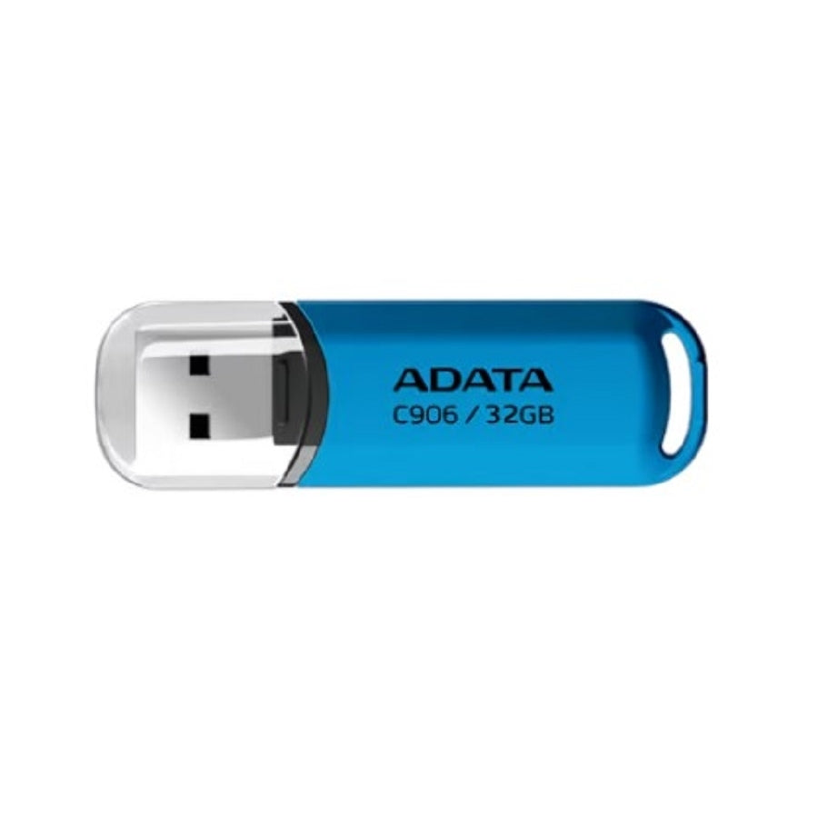 Memoria USB ADATA C906 32GB USB 2.0 - Azul, Compacta y Portátil