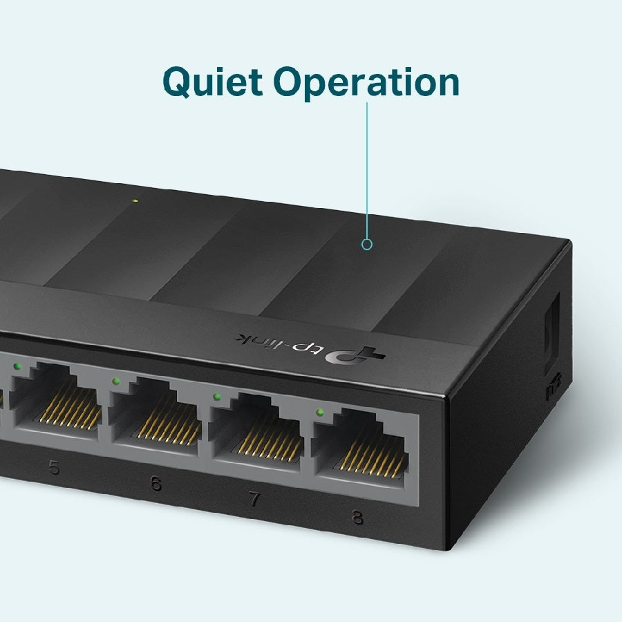 Switch TP-Link LS1008G 8 Puertos Gigabit - Escritorio No Administrado Imagen secundaria del producto