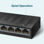 Switch TP-Link LS1008G 8 Puertos Gigabit - Escritorio No Administrado