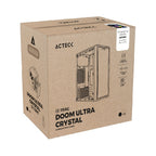 Gabinete Acteck Doom Ultra Crystal GI750C Mini Torre - Cristal Templado, Fuente 500W
