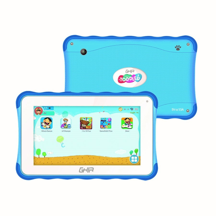 Tablet Ghia Toddler 7 Pulgadas - Quad Core, 2GB RAM, 32GB ROM, Android 11