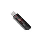 Memoria USB SanDisk Cruzer Glide 128GB USB 3.0 - Encriptación AES, Negro