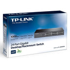 Switch TP-Link TL-SG1024D 24 Puertos Gigabit - Montaje Rack o Escritorio