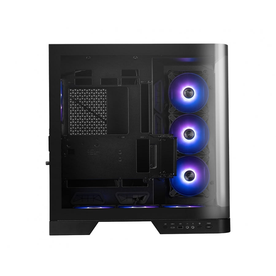 Gabinete Gaming MSI MAG PANO 120R PZ - Media Torre ATX, ARGB, USB 3.2 Imagen secundaria del producto