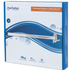 Soporte Manhattan 424820 para Proyector en Techo - Ajustable 13-106cm, 10kg