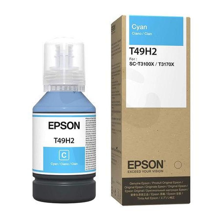 Cartucho Epson T49H Cyan 140ml - Para Plotter T3170X