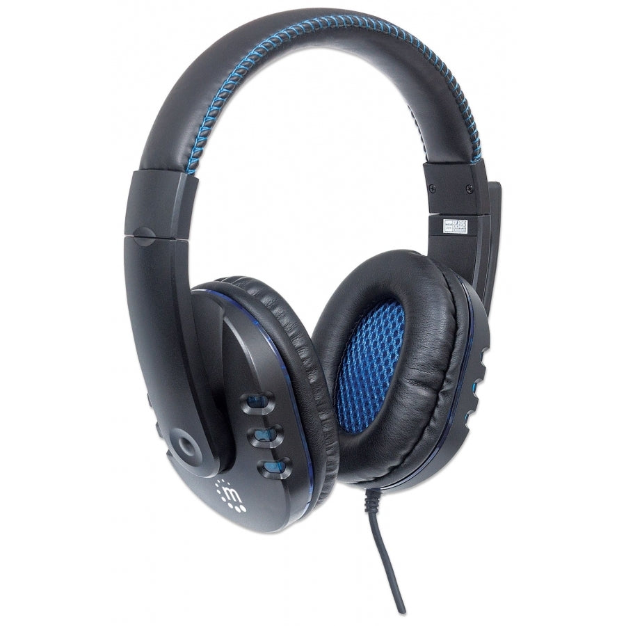 Audífonos Diadema Manhattan 176088 Gaming USB - Micrófono y Luces LED Imagen secundaria del producto