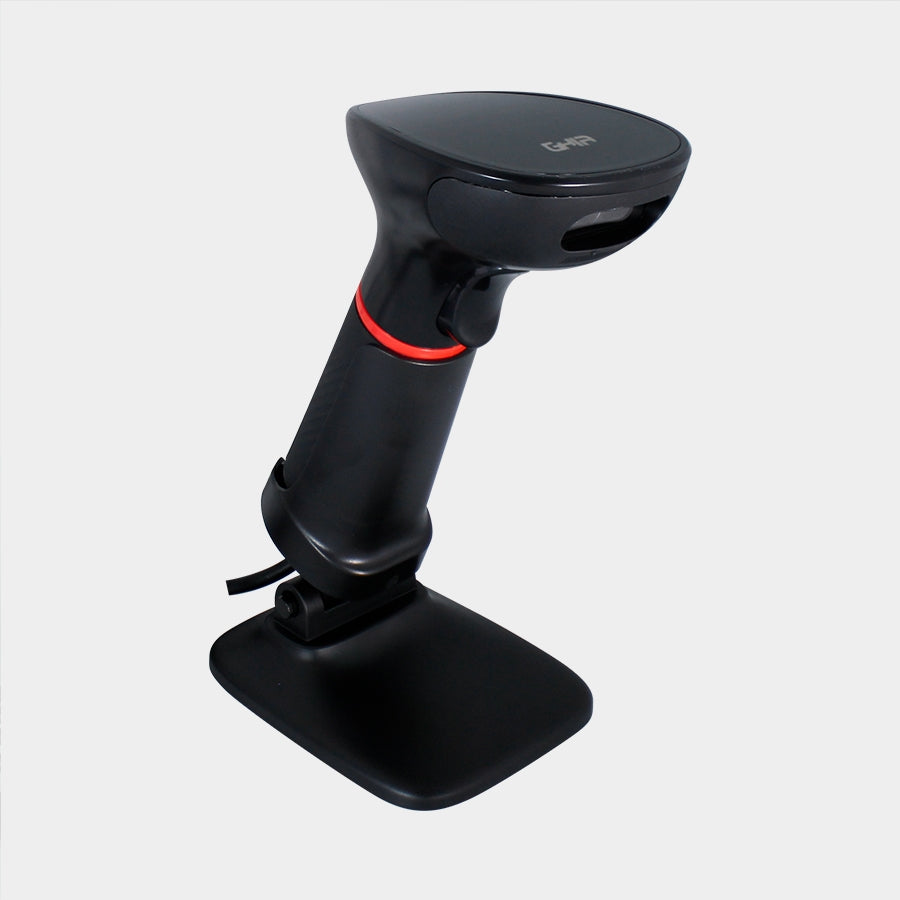 Lector de Códigos de Barras Ghia GS2DB2 2D - USB, QR, Base Incluida Imagen secundaria del producto