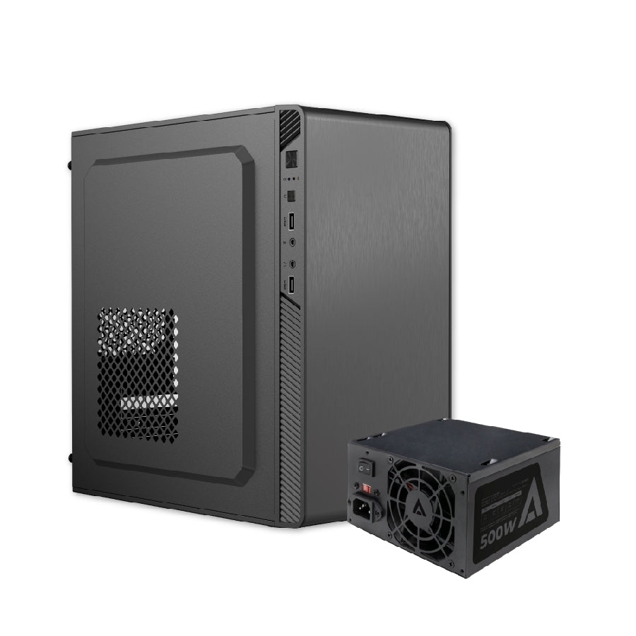 Gabinete Acteck Performance II GI215 Mini Torre - Micro ATX con Fuente 500W Incluida