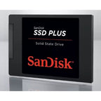 SSD SanDisk Plus 500GB 2.5" SATA3 - Lectura 545MB/s, 3 Años Garantía