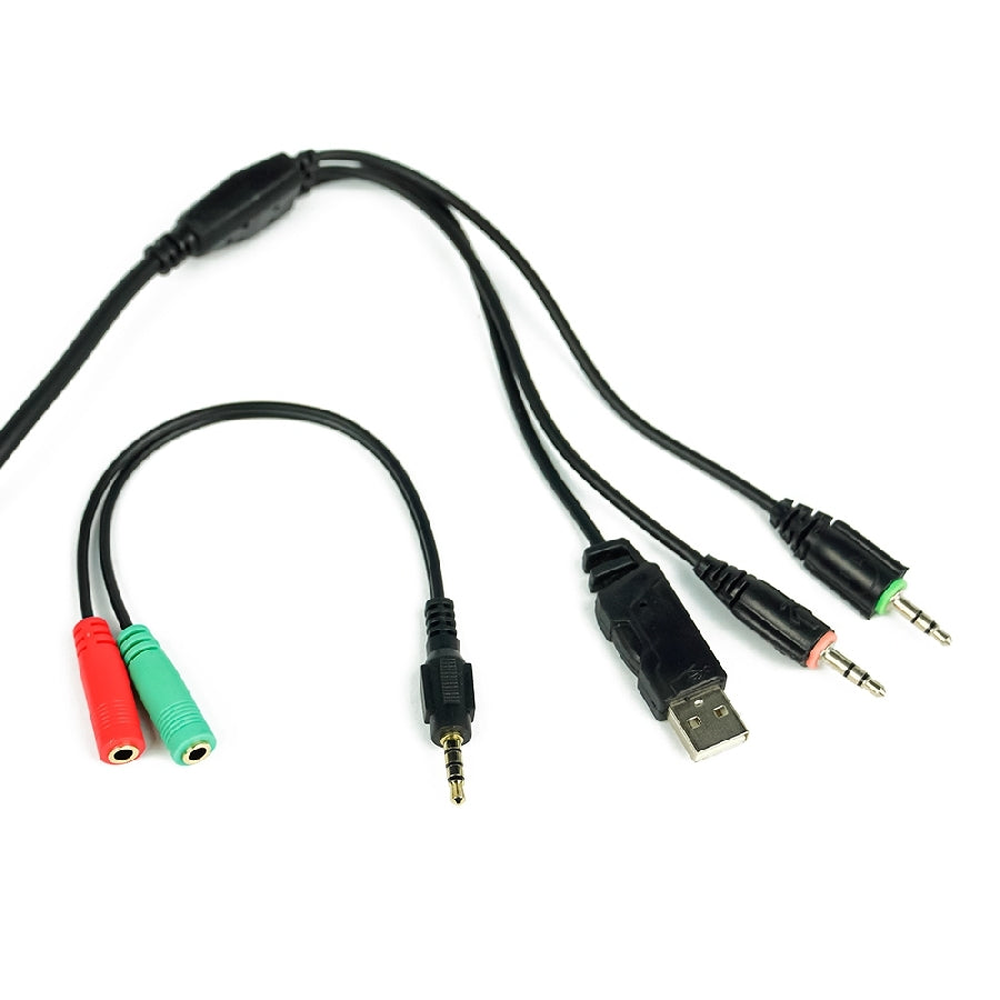 Diadema Gamer Vorago START THE GAME HS-502 - RGB, 50mm, Micrófono