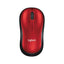 Mouse Logitech M185 Óptico Inalámbrico - Nano Receptor USB, 1000 DPI, Rojo
