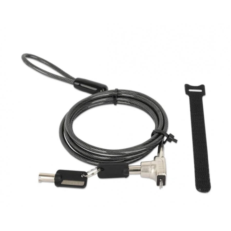 Candado Manhattan Nano para Laptop 440486 - Cable 1.8m, Llave Doble Imagen secundaria del producto