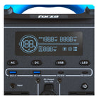 Generador Portátil FORZA FPP-T700 700W - Batería LMFP, 9 Salidas, Carga en 1.5 Horas