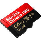 Memoria SanDisk Micro SDXC 64GB Extreme Pro - 200MB/s 4K Clase 10 A2 V30