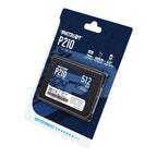SSD Patriot P210 512GB 2.5" SATA - Lectura 520MB/s, Escritura 430MB/s