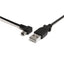 Cable USB 2.0 Acodado StarTech USB2HABM3LA 91cm Mini B - Negro