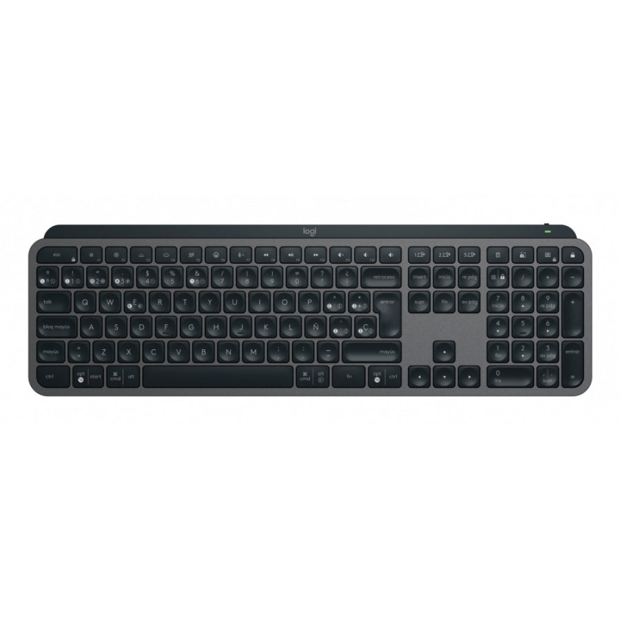 Teclado y Mouse Logitech MX Keys Combo Business Gen 2 - Inalámbrico USB Bolt Grafito