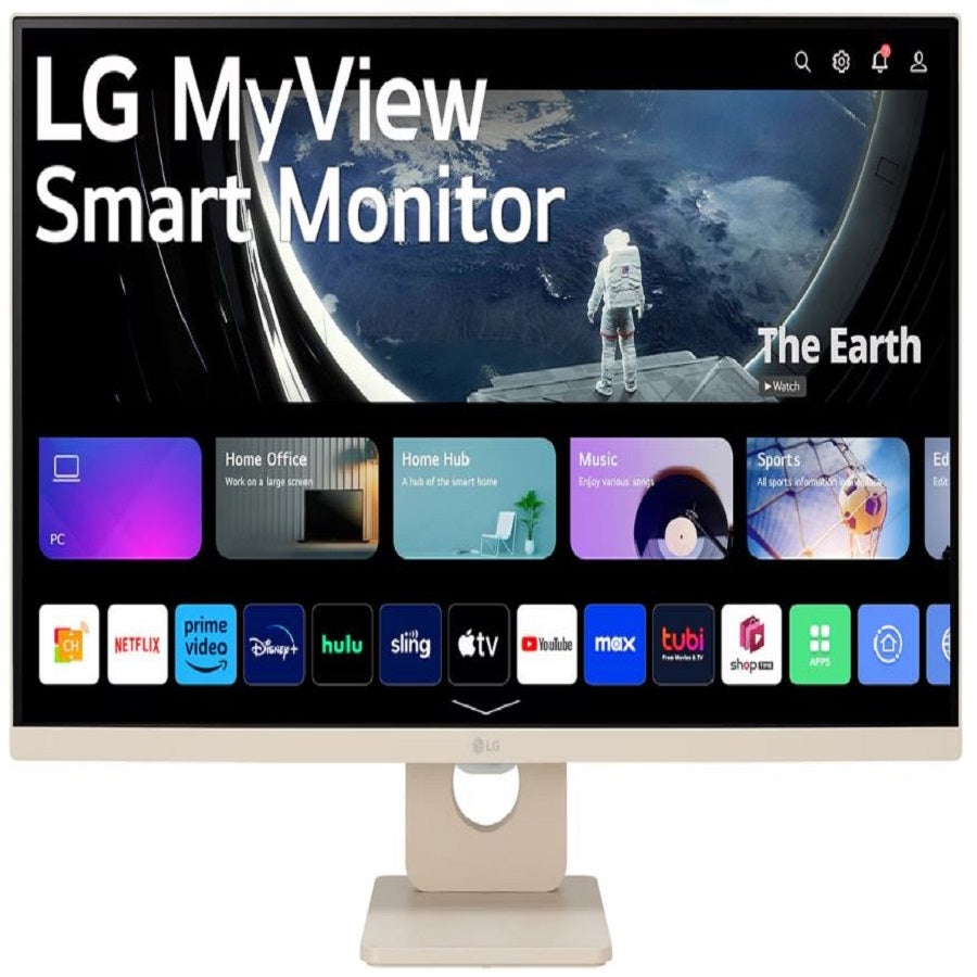 Monitor LG 27SR50F-W 27 Pulgadas Full HD IPS - Smart TV WebOS, HDR10, Bluetooth