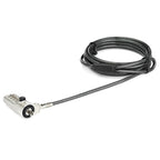 Candado de Seguridad StarTech LTLOCKNBL para Laptop - Combinación 4 Dígitos, Cable 2M