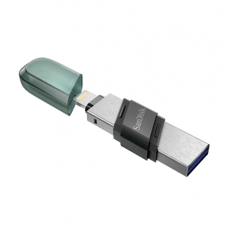 SanDisk iXpand Flash Drive Flip 256GB - Lightning USB 3.1 Metálica