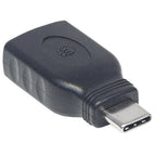 Adaptador USB Manhattan 354646 - USB 3.1 Tipo-C, Negro