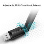 Tarjeta de Red TP-Link Archer T2U Plus USB AC600 Banda Dual 5GHz