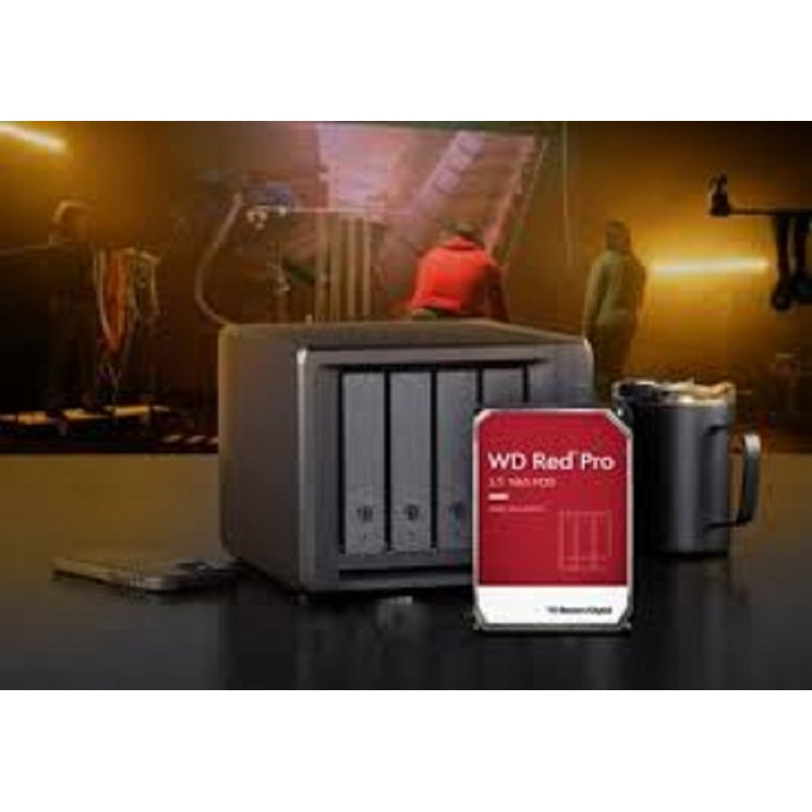 Disco Duro WD Red Pro 14TB 3.5" - NAS 24 Bahías, 7200 RPM, 5 Años Garantía