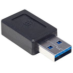 Adaptador USB Manhattan 354714 - USB 3.1 Gen 2 Tipo C a Tipo A Negro