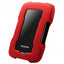 Disco Duro Externo ADATA HD330 2TB USB 3.2 - Portátil, Resistente, Rojo
