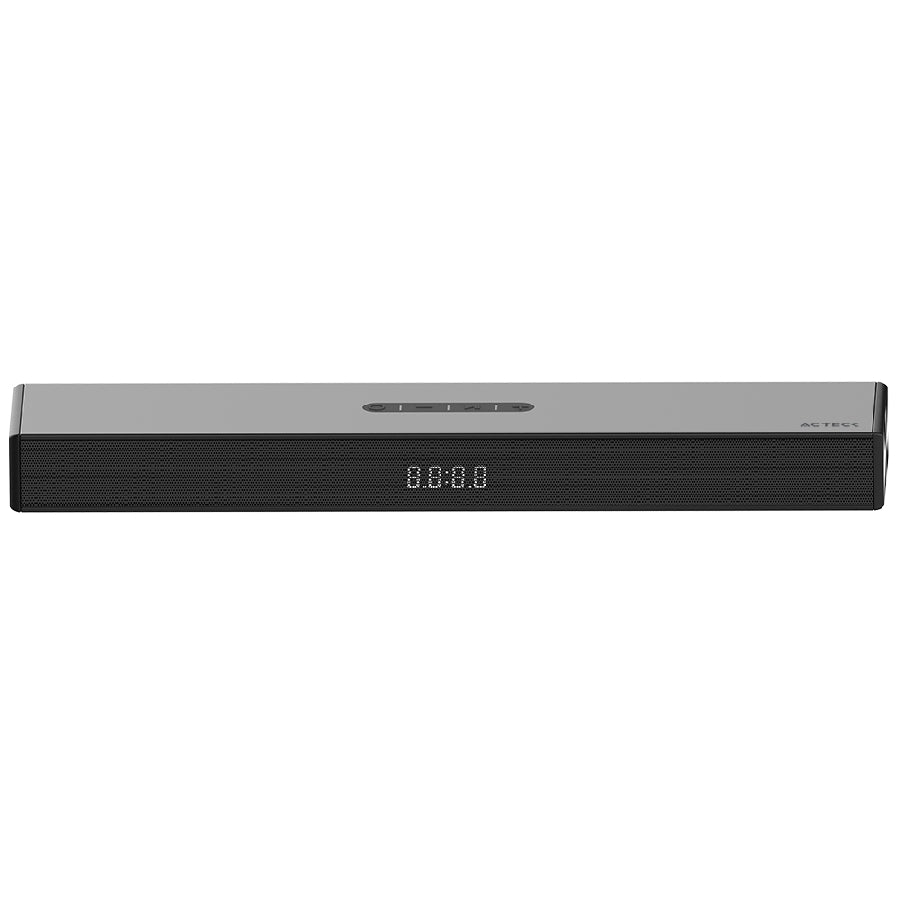 Barra de Sonido Acteck Dynamic Thin BS600 - Sistema 2.1 60W Bluetooth HDMI
