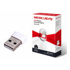 Tarjeta de Red USB Mercusys MW150US - Inalámbrica 150 Mbps Nano