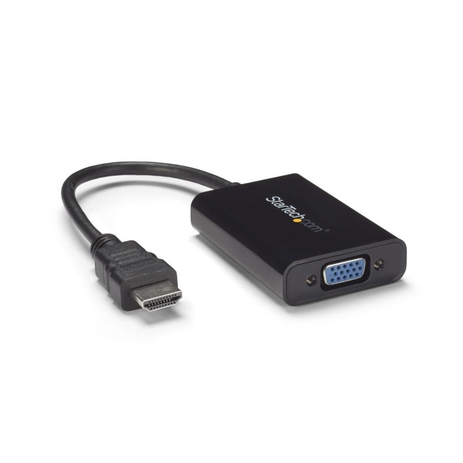 Adaptador HDMI a VGA StarTech HD2VGAA2 - Audio Estéreo, 1920x1080, Activo Imagen principal del producto