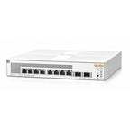 Switch HPE Aruba JL681A Instant On 1930 8G POE - Administrable Capa 2, 124W