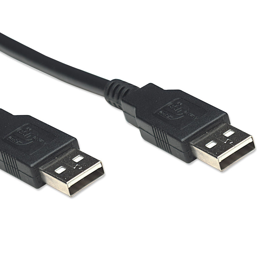 Cable USB Manhattan 306089 2.0 A-A 1.8M - Alta Velocidad Blindado