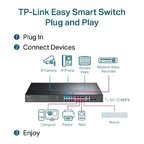 Switch TP-Link TL-SG1218MPE 18 Puertos Gigabit POE+ Administrable para Rack