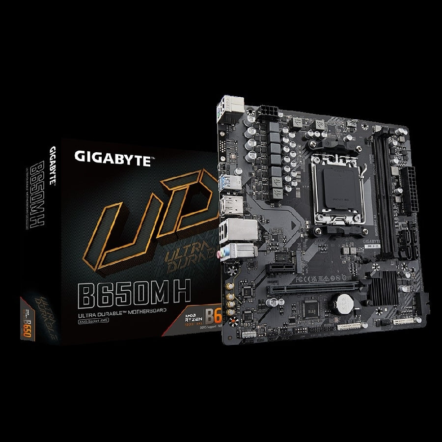Tarjeta Madre Gigabyte B650M H Socket AM5 DDR5 Micro ATX