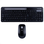 Combo Teclado y Mouse Inalámbrico Tech Zone TZCOMBINA06 - USB Wireless 10m