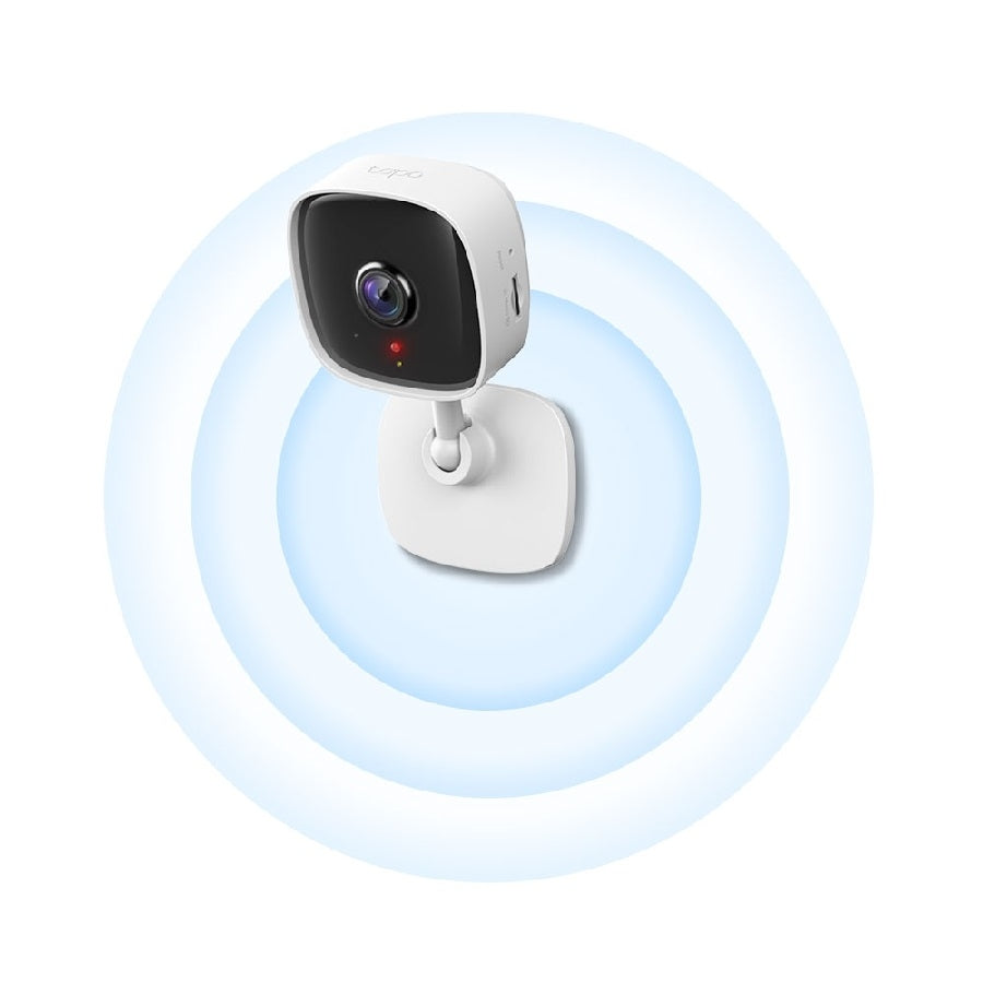 Cámara IP TP-Link Tapo C100 WiFi 1080P - Visión Nocturna y Detección de Movimiento