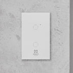 Apagador Inteligente Mirati M2SI2 2 Touch WiFi - Compatible Alexa y Google Assistant
