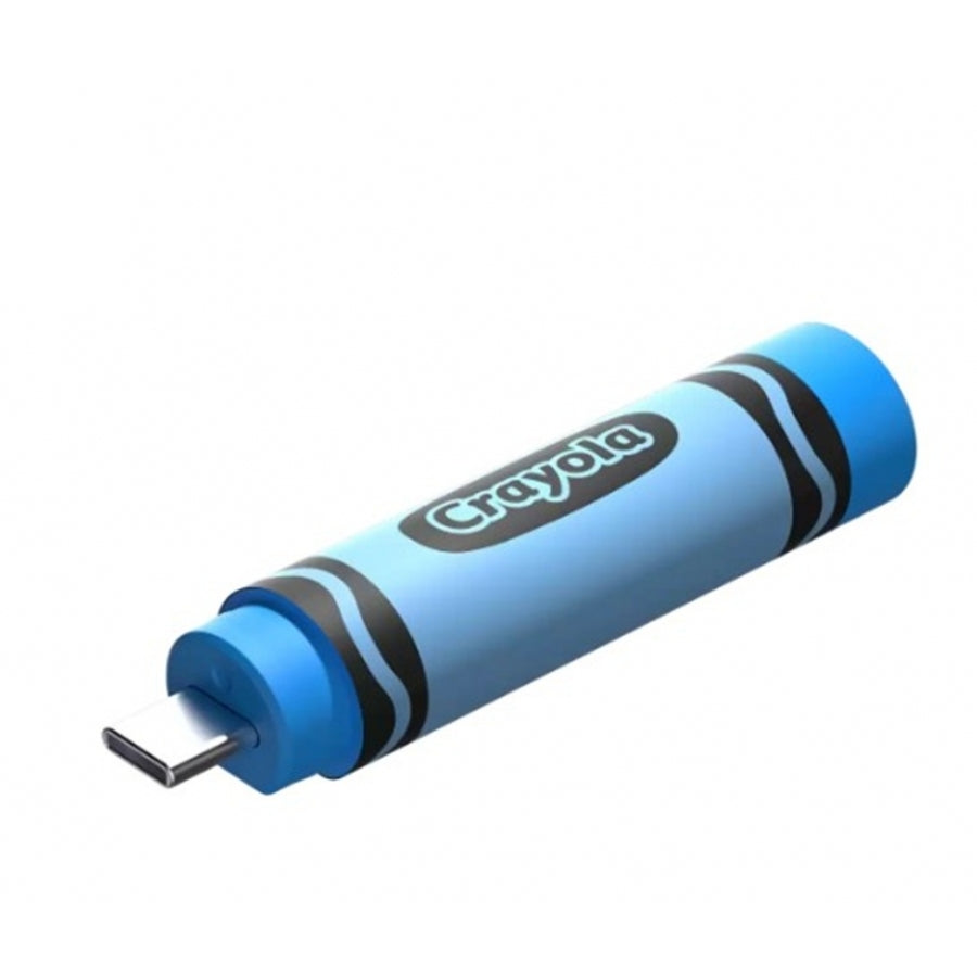 Memoria USB SanDisk 128GB USB-C Crayola Cerulean Blue - USB 3.2, 5 Años Garantía