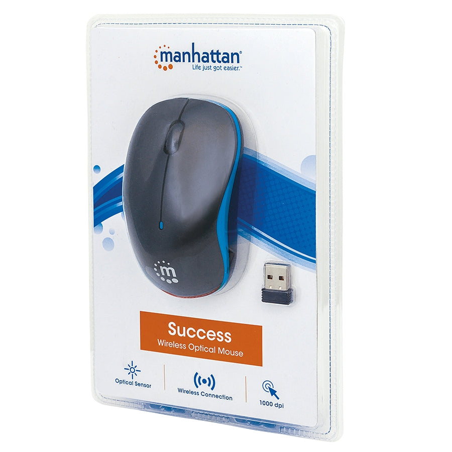 Mouse Inalámbrico Manhattan 179416 - Óptico 1000 DPI, Alcance 10M Imagen secundaria del producto