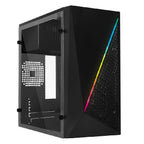 Gabinete Acteck Kioto GC460 Micro Tower - RGB, Fuente 500W, Panel Acrílico