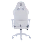 Silla Ocelot Gaming ORGB-White Thundra RGB - Reclinable, 150kg, Brazos 4D